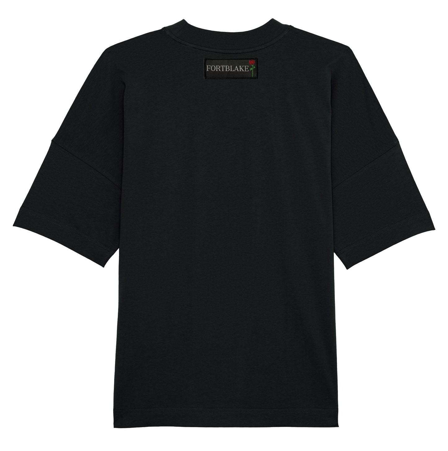 FORTBLAKE OVERSIZE BLACK T-SHIRT