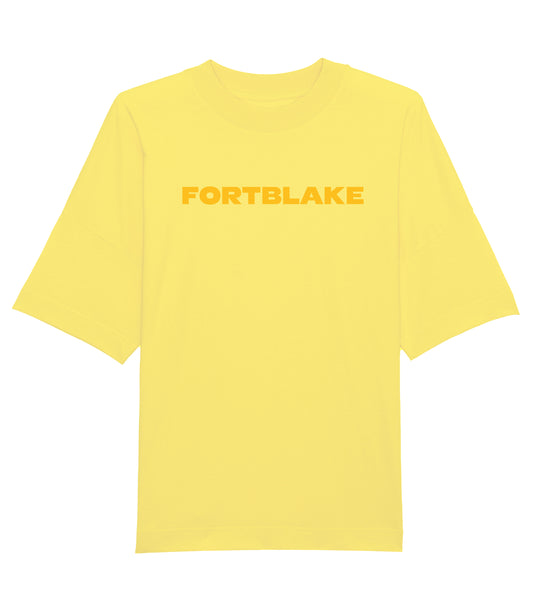 FORTBLAKE OVERSIZE YELLOW DERBY T-SHIRT