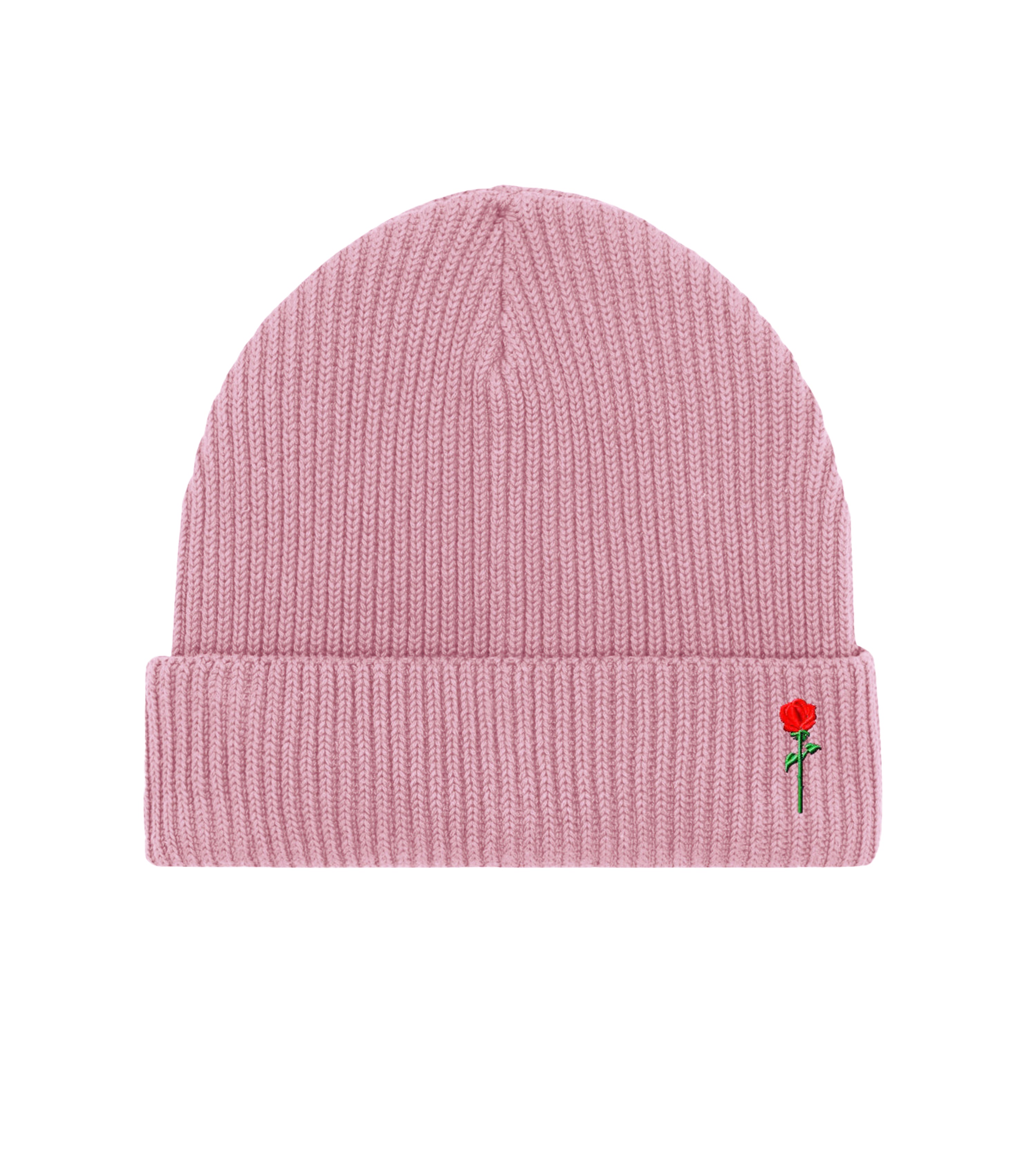 Pink fisherman beanie top