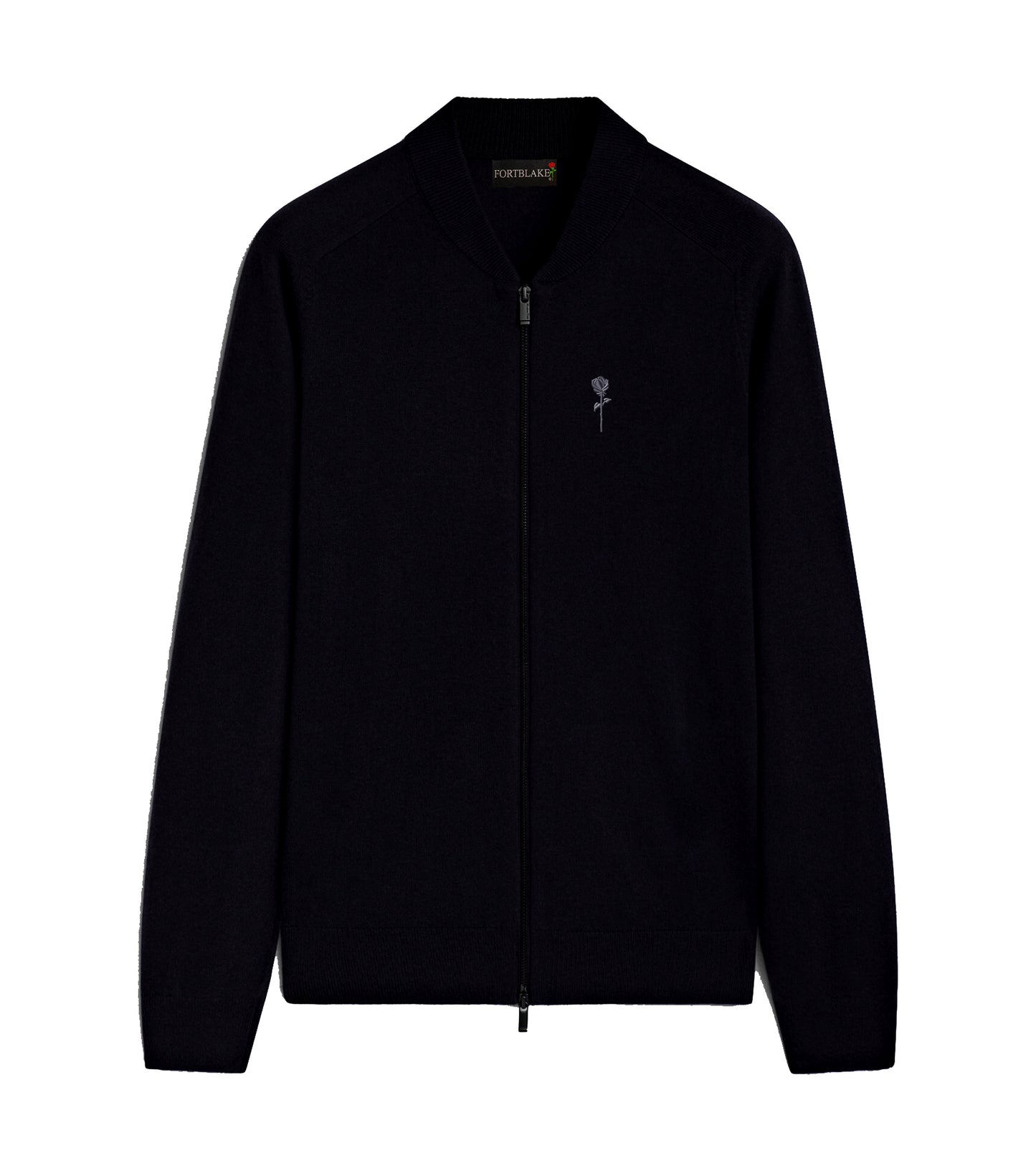 FORTBLAKE SHADOW BLACK CARDIGAN KNITWEAR