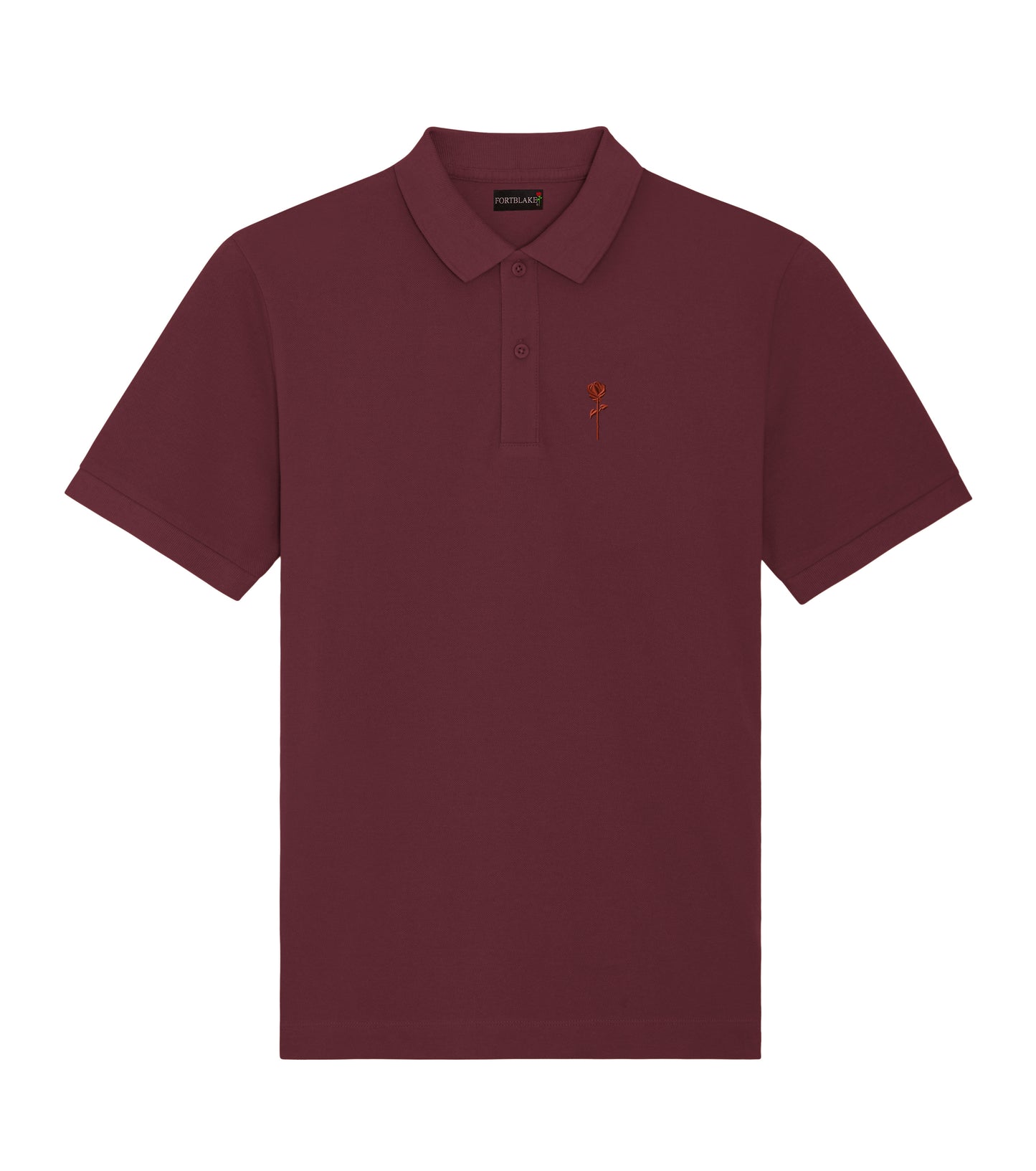 FORTBLAKE SHADOW BORDEAUX POLOSHIRT