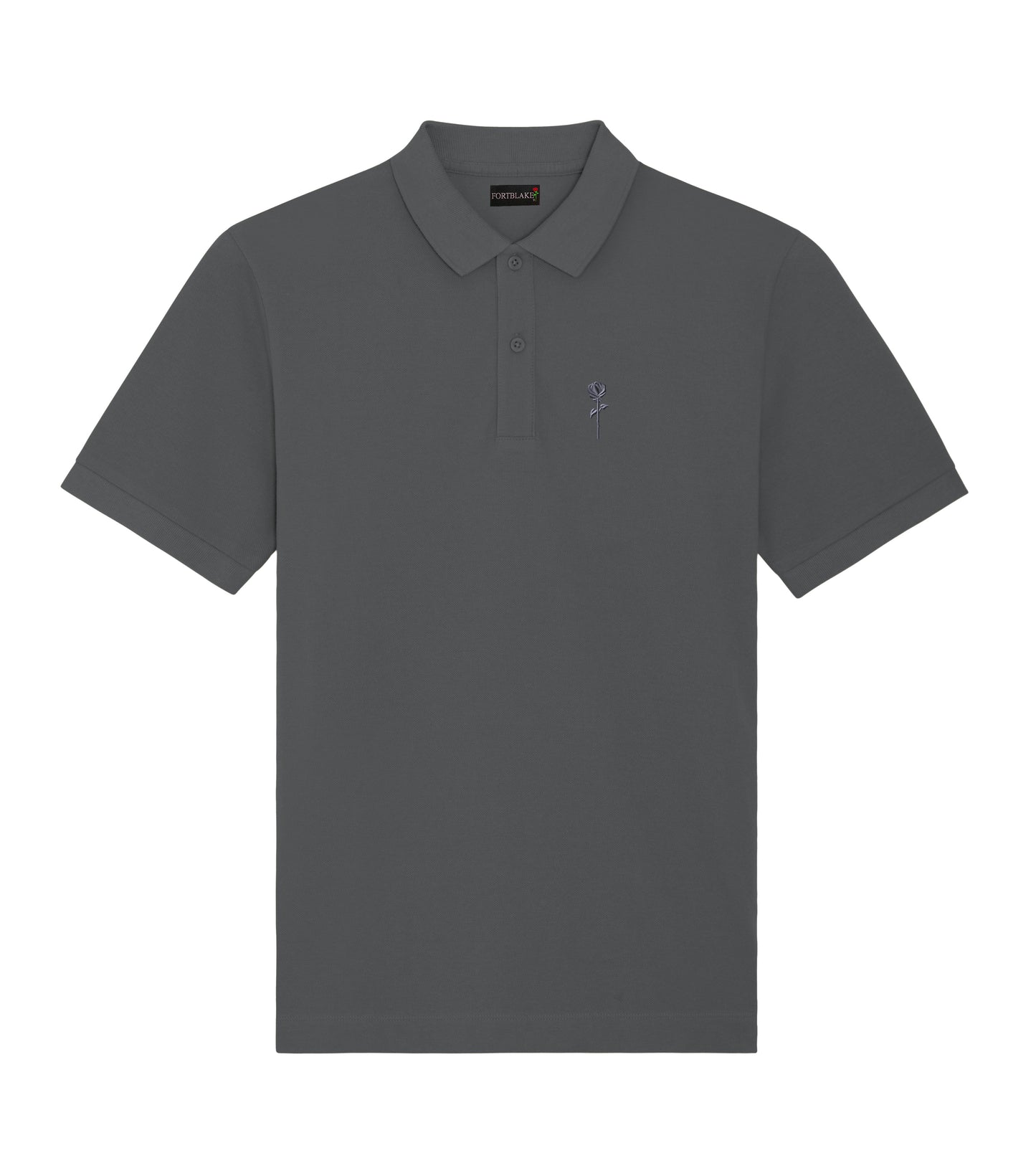 FORTBLAKE SHADOW DARKGREY POLOSHIRT