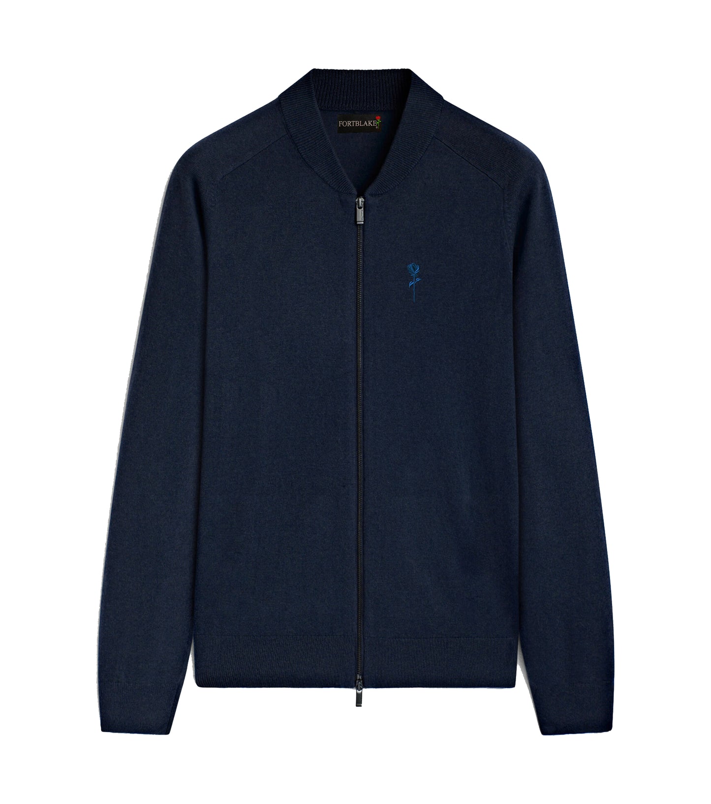 FORTBLAKE SHADOW NAVY CARDIGAN KNITWEAR