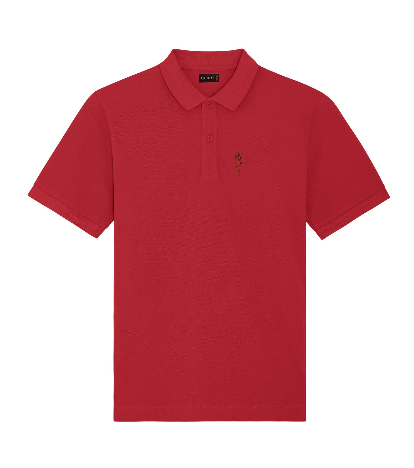 FORTBLAKE SHADOW RED POLOSHIRT