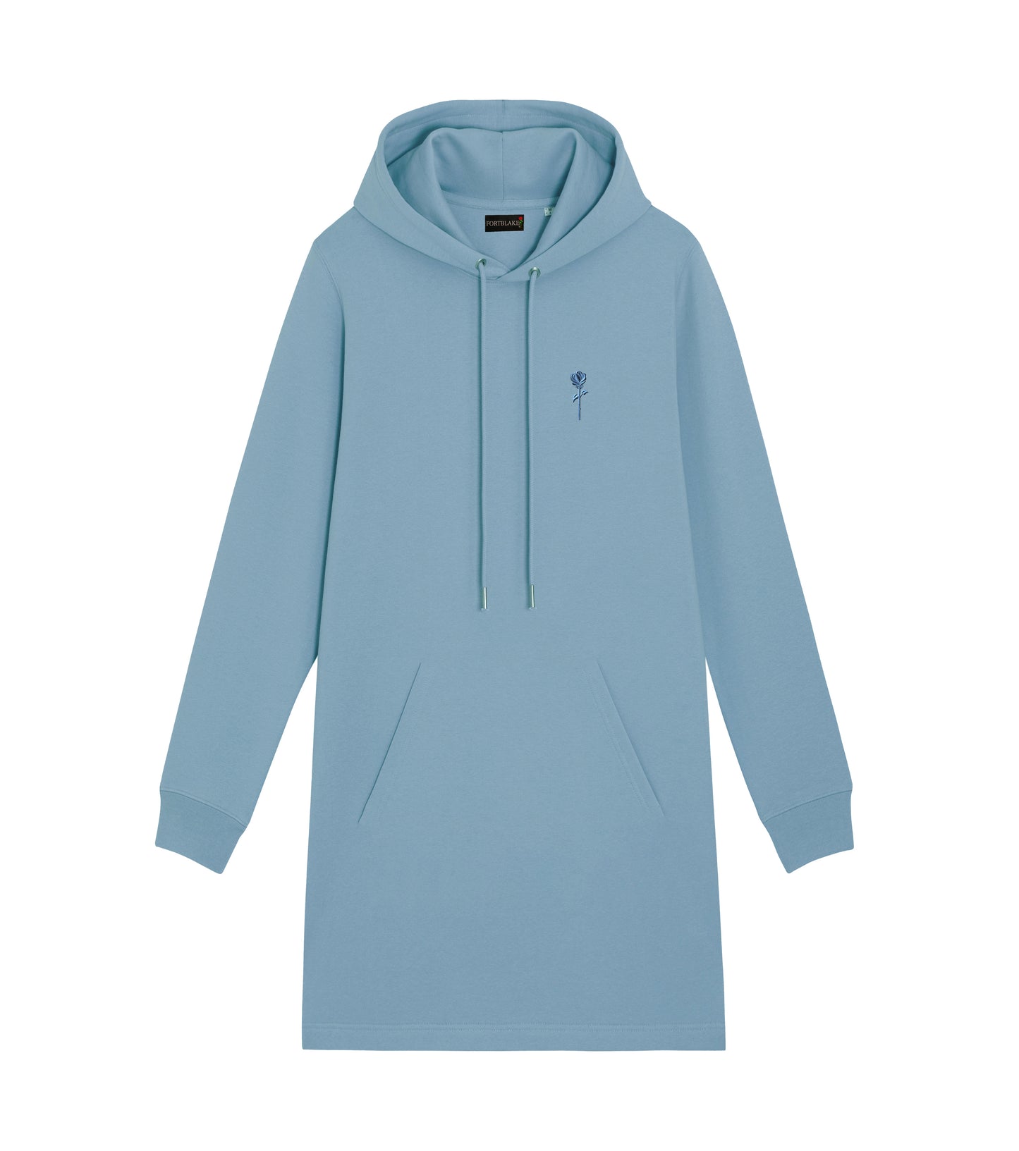 FORTBLAKE WOMAN SHADOW SKY HOODIE-DRESS