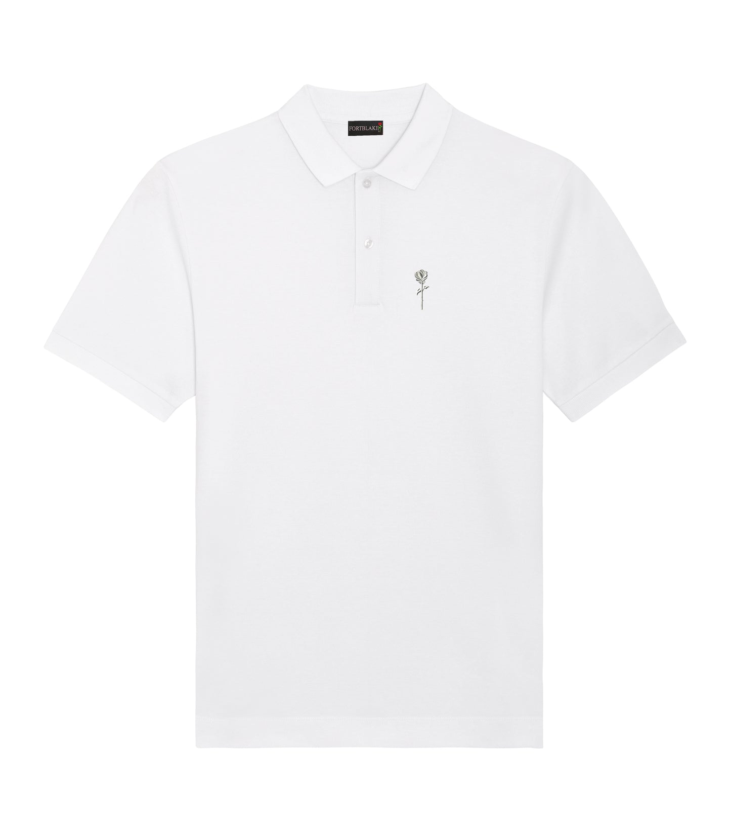 FORTBLAKE SHADOW WHITE POLOSHIRT