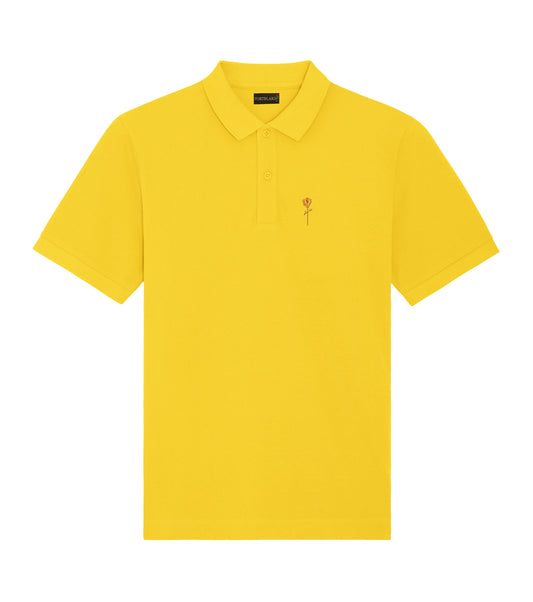 FORTBLAKE SHADOW YELLOW POLOSHIRT