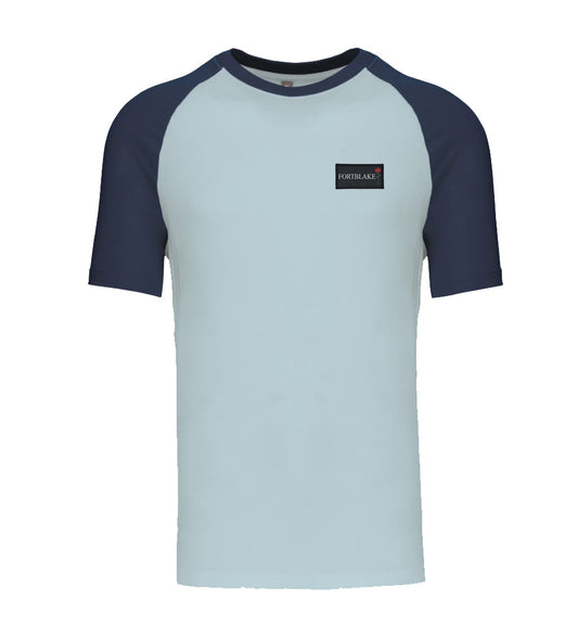 FORTBLAKE SKY/NAVY BICOLOR T-SHIRT