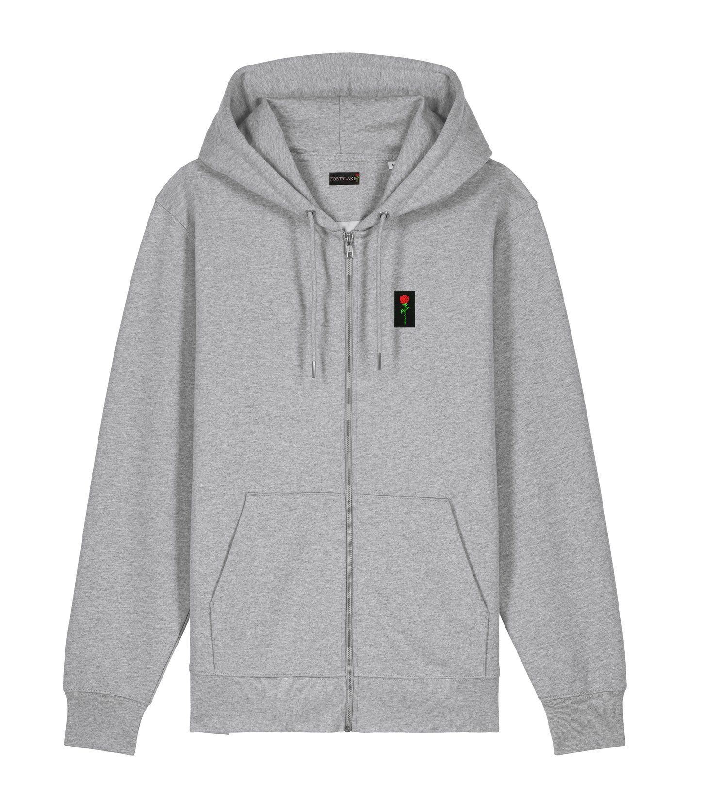 FORTBLAKE ARTIC SPORTGREY ZIP HOODIE