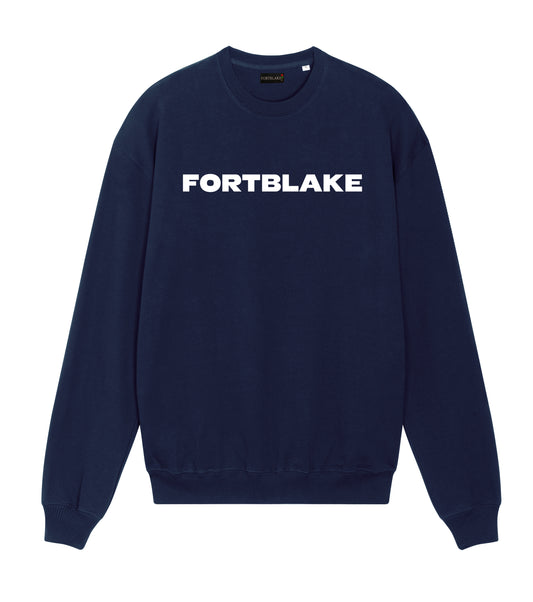 FORTBLAKE DERBY NAVY/WHITE SWEATSHIRT