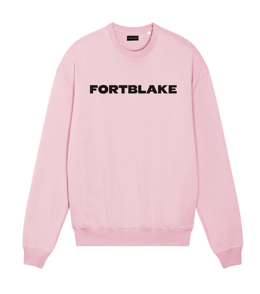 FORTBLAKE DERBY PINK/BLACK SWEATSHIRT