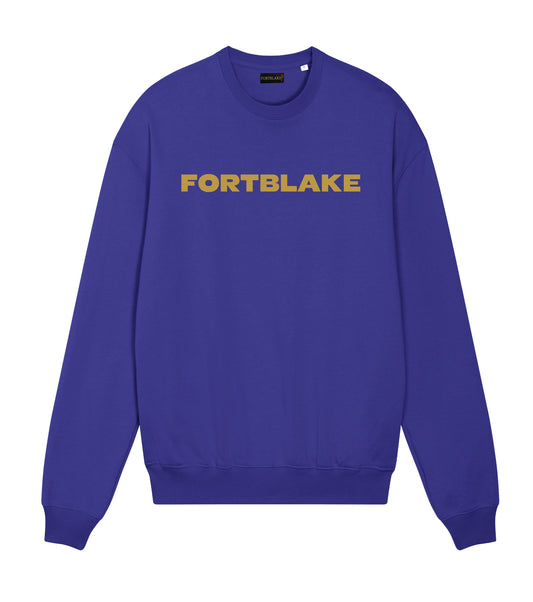 FORTBLAKE DERBY PURPLE/GOLD SWEATSHIRT