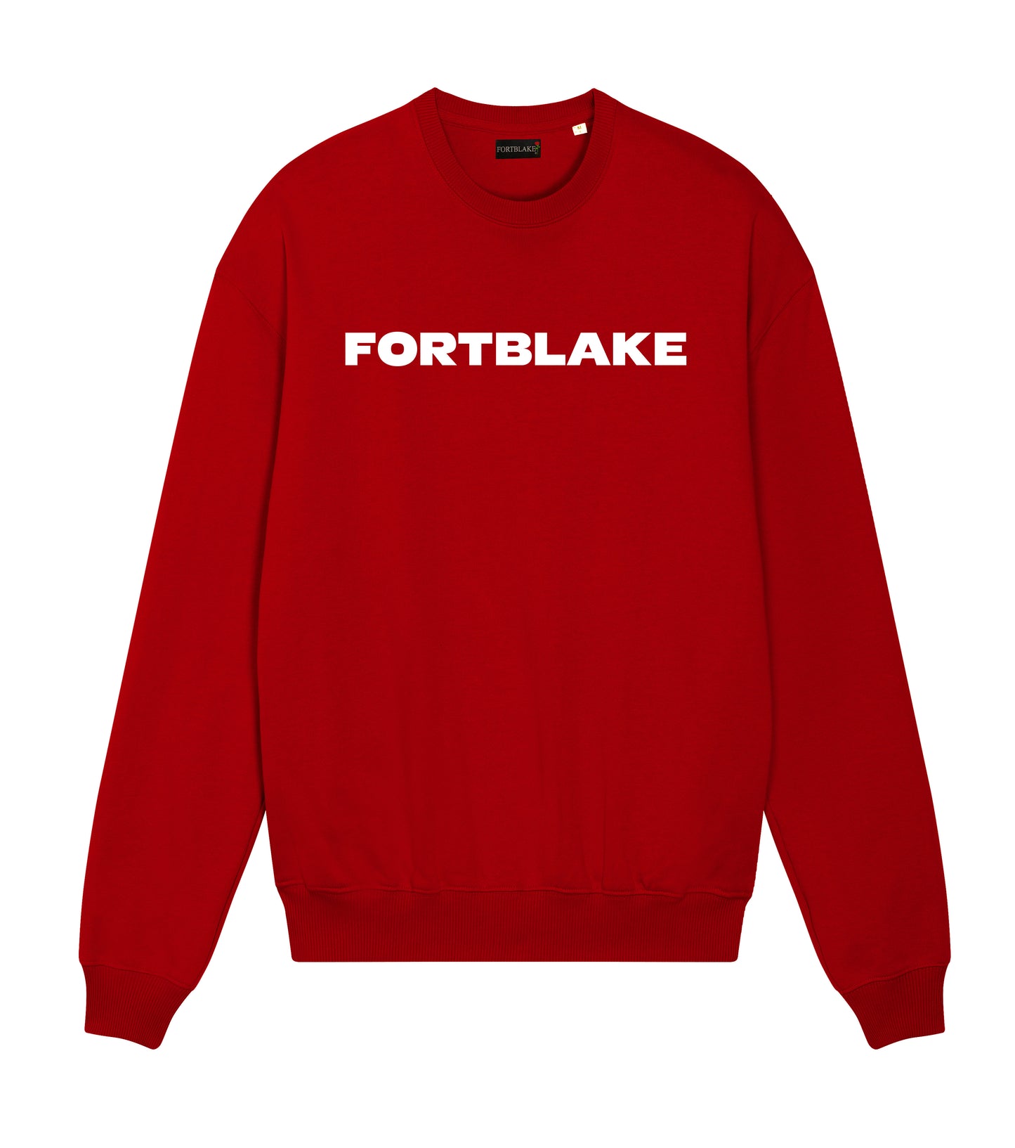 FORTBLAKE DERBY RED/WHITE SWEATSHIRT