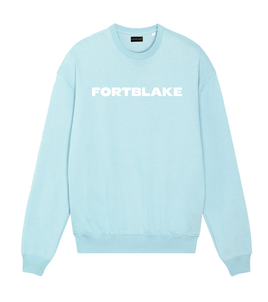 FORTBLAKE DERBY SKY/WHITE SWEATSHIRT