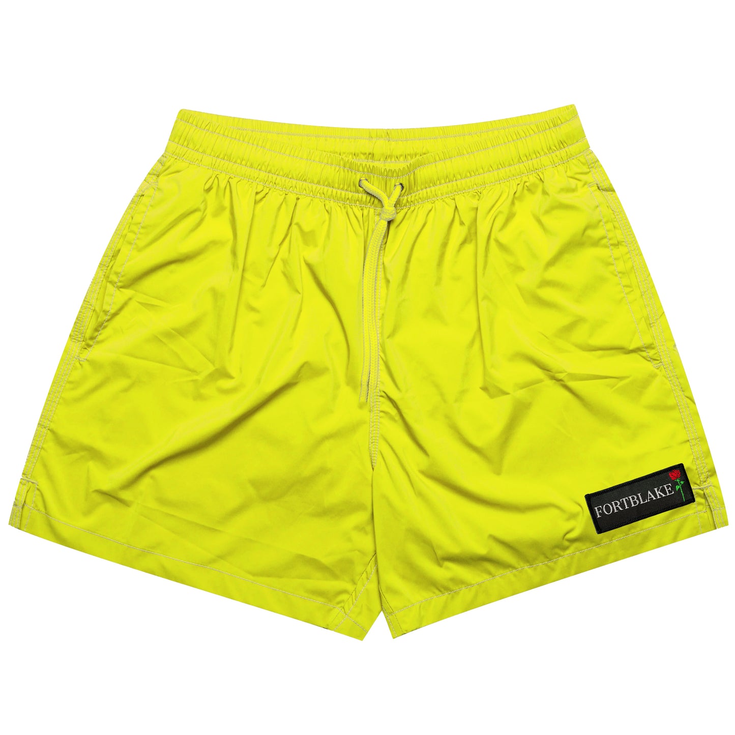 FORTBLAKE FLAG YELLOW SWIMTRUNKS