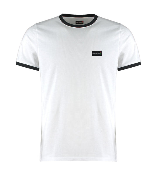 FORTBLAKE WHITE/BLACK RING T-SHIRT