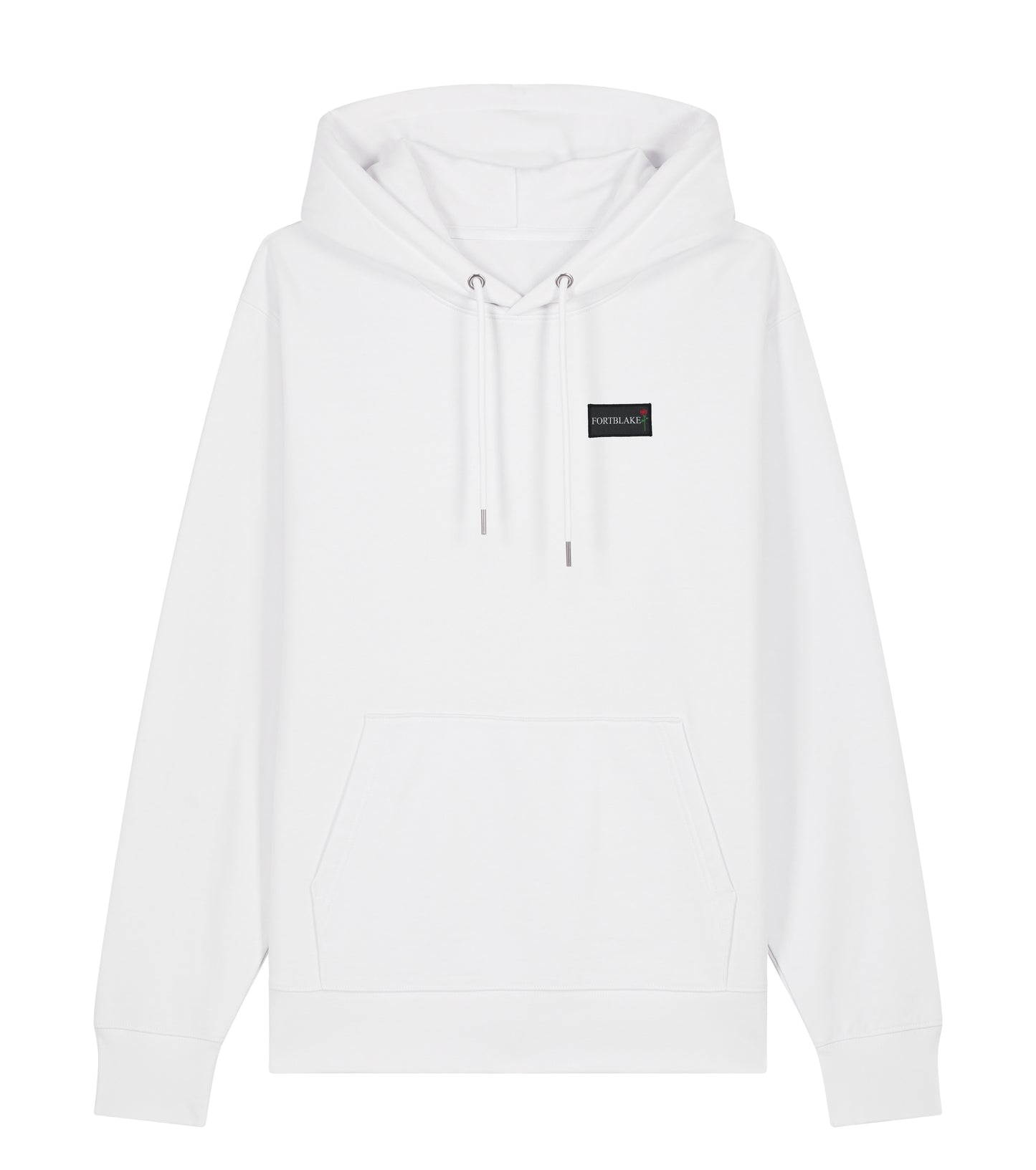 FORTBLAKE FLAG WHITE HOODIE