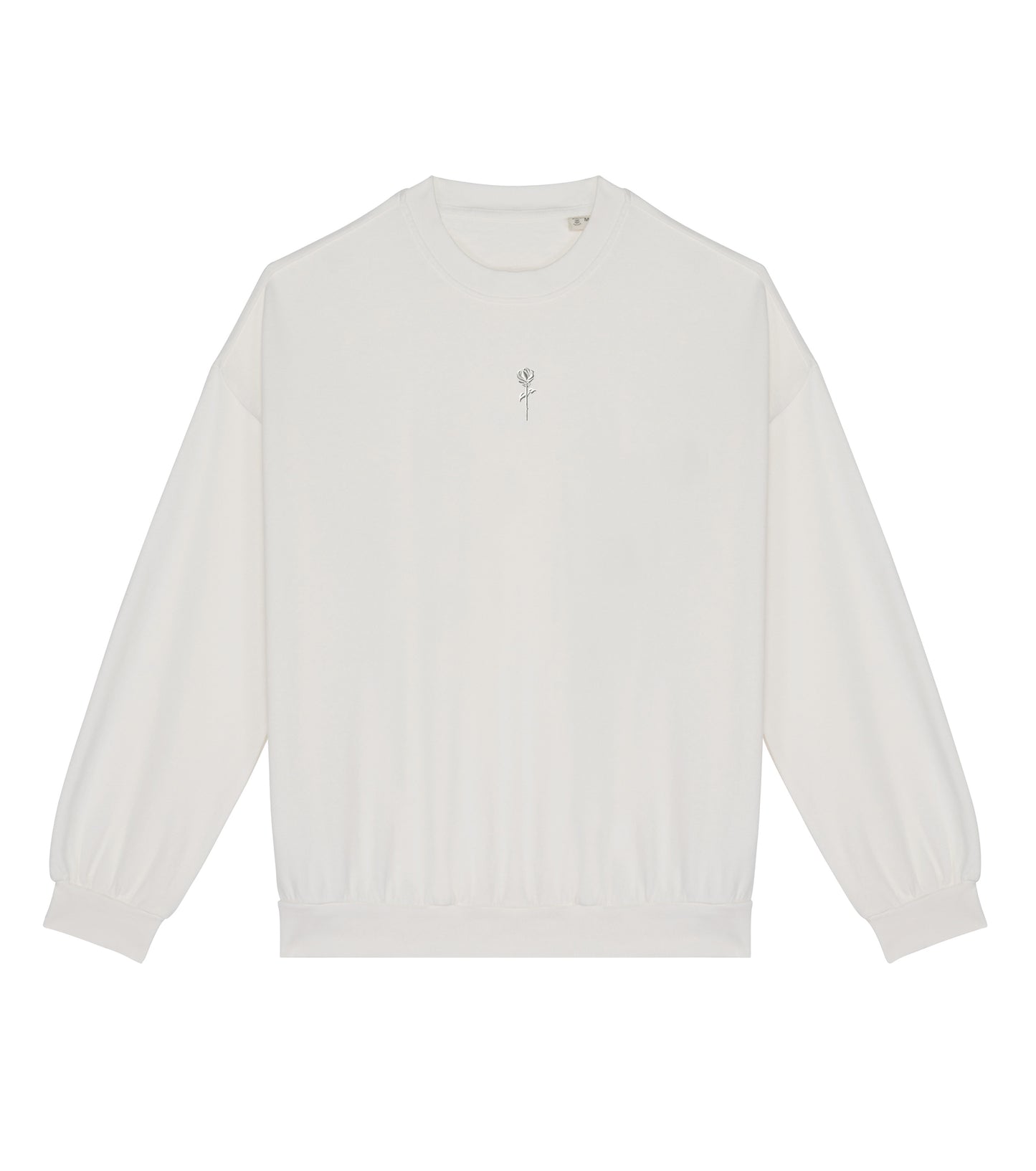 FORTBLAKE OVERSIZE WHITE SWEATSHIRT