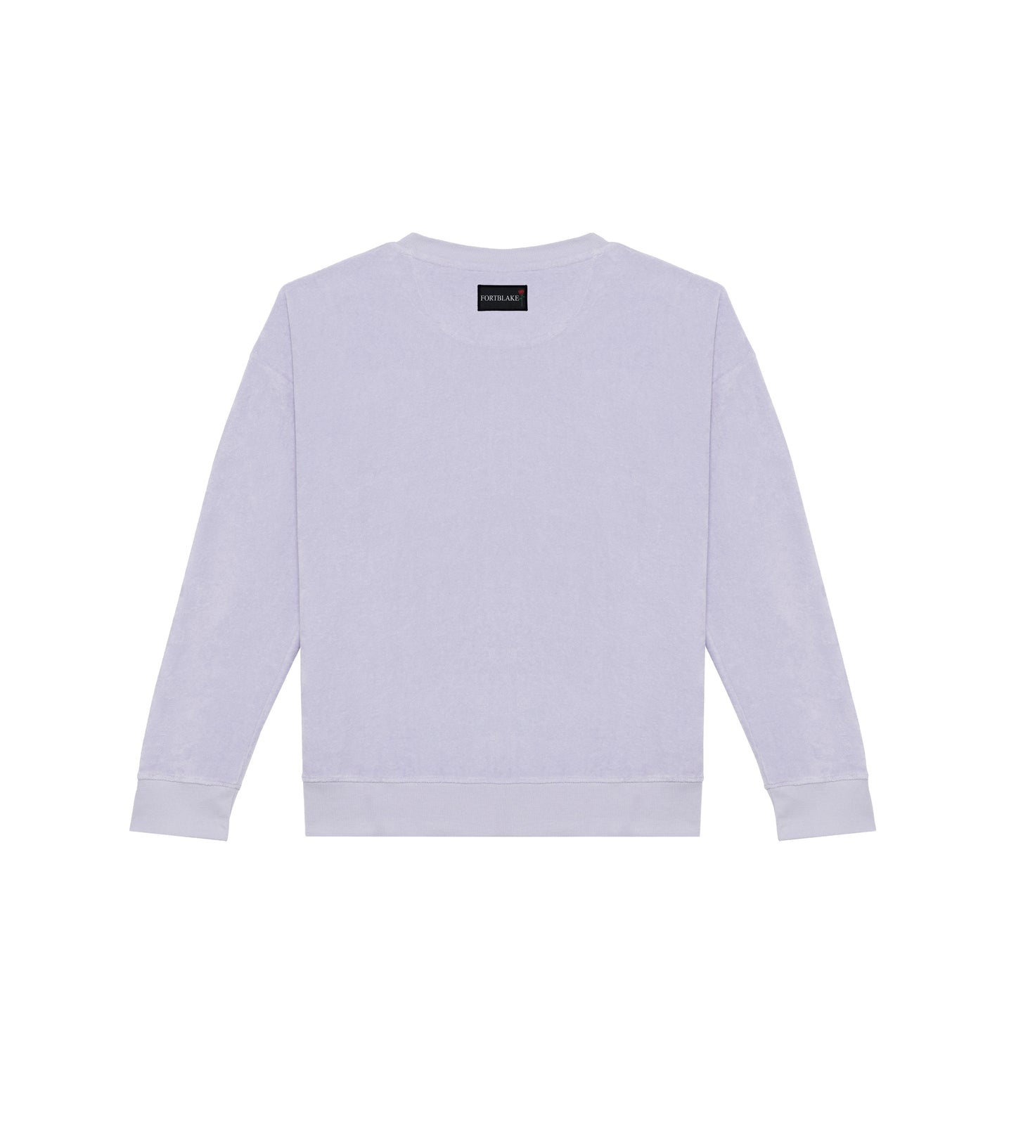 FORTBLAKE WOMAN OVERSIZE LILAC SWEATSHIRT