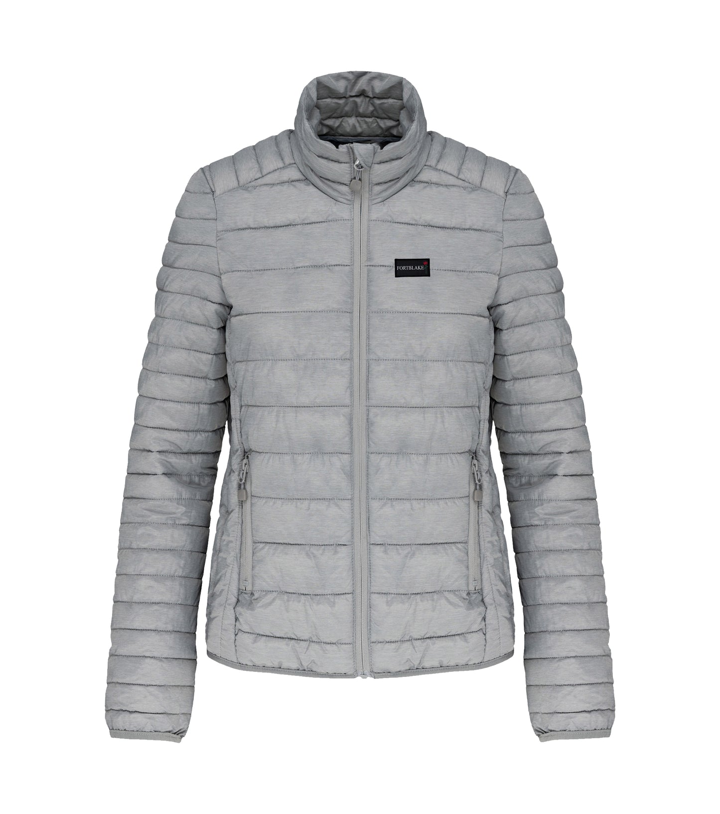 FORTBLAKE WOMAN FLAG SPORTGREY DOWN JACKET