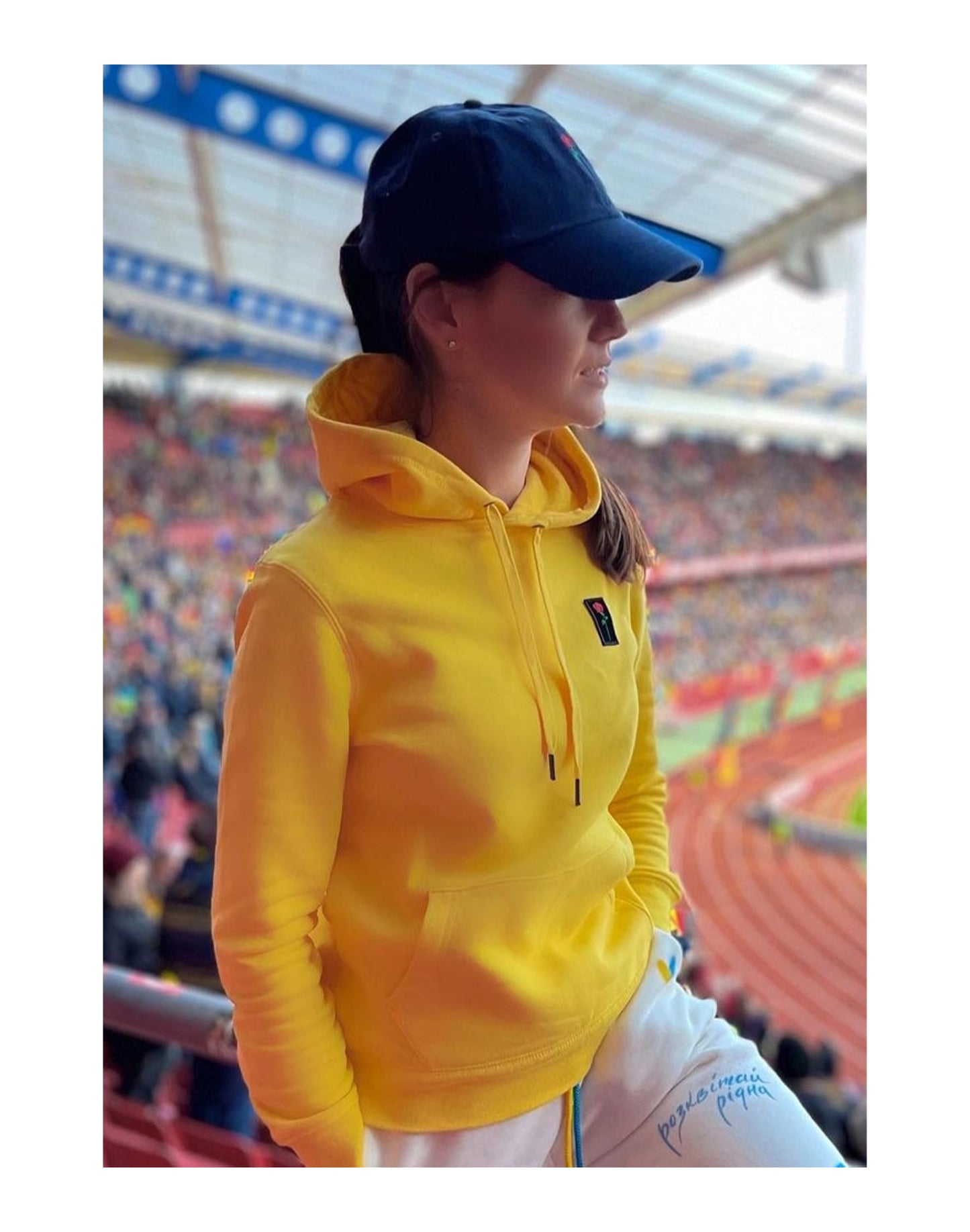 FORTBLAKE WOMAN ARTIC YELLOW HOODIE